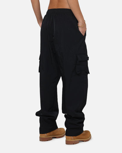 Nike Women's Sportswear Essential High-Rise Woven Cargo Pants Black/White