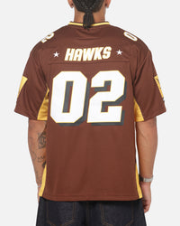 Mitchell & Ness Hawthorn Hawks AFL 02 Jersey Brown
