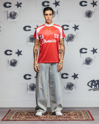 Carre Striker Jersey T-Shirt Red/White