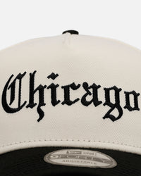 New Era Chicago White Sox 'City Pack' 9FORTY A-Frame Snapback Chrome/Black