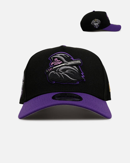 New Era Rochester Red Wings 'Wrestlepack' 9FORTY A-Frame Snapback Black/Purple