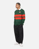 Bleacher Athletic South Sydney Rabbitohs NRL Legacy Rugby Polo Shirt Green