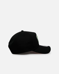New Era Chicago Cubs 'Satin Flower' 9FORTY A-Frame Snapback Black/Pink