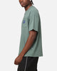 Carre Floral Pocket Oversized T-Shirt Forest Green