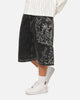 Ed Hardy Women's Distressed Logo Jorts Black