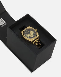 Nixon Time Teller Chrono Watch Black/Gold