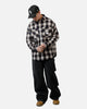 Alpha Industries Unfrm Flannel Button Up Shirt Rust