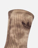 Adidas Tie Dye Crew Socks 3 Pack Warm Tie Dye
