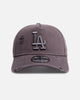 New Era Los Angeles Dodgers 'Canvas Graphite Grey' 9FORTY A-Frame Snapback Washed Graphite