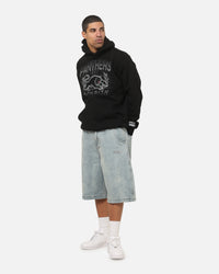 Bleacher Athletic Penrith Panthers NRL Adult Club Wreath Hoodie Black