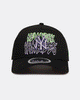 New Era New York Yankees 'Spooky Script' 9FORTY A-Frame Snapback Black/Green/Purple