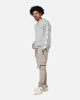 Carre Waffle Workwear Long Sleeve T-Shirt Grey