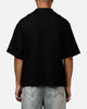 Banx Signature Waffle Button Up Shirt Black