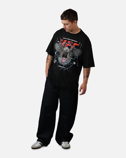 UFC By Culture Kings UFC 250 Freedom T-Shirt Black Acidwash