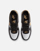 Nike Kids' Air Force 1 (GS) Black/Metallic Gold