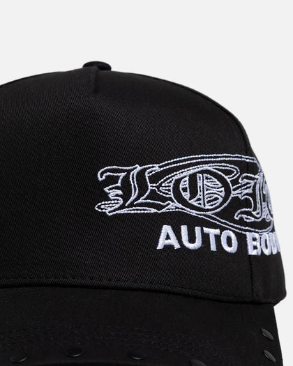 Loiter Body Shop Snapback Hat Black