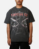 73Studio Marvel Sinister Six Through The Eyes Heavyweight T-Shirt Black Wash