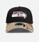 New Era Seattle Seahawks "NFL 26 AU Two Tone" 9Forty A-Frame Snapback Black/Camo