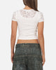 Ed Hardy Women's Layered Lace T-Shirt White