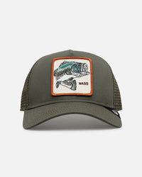 Goorin Bros Gone Fishin Trucker Snapback Olive