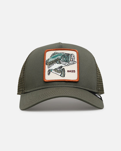 Goorin Bros Gone Fishin Trucker Snapback Olive