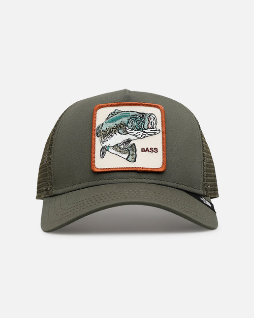 Goorin Bros Gone Fishin Trucker Snapback Olive