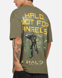 73Studio x Halo 2 Not For Angels T-Shirt Military Green