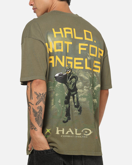73Studio x Halo 2 Not For Angels T-Shirt Military Green