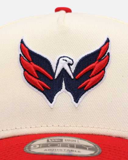 New Era Washington Capitals 'Team Color Visor' 9FORTY A-Frame Snapback Chrome/Official Team Color