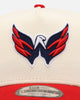 New Era Washington Capitals 'Team Color Visor' 9FORTY A-Frame Snapback Chrome/Official Team Color