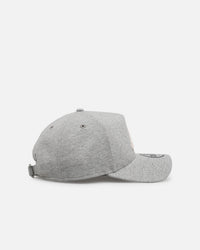 New Era Atlanta Braves 'Cozy' 9FORTY A-Frame Strapback Heather Grey