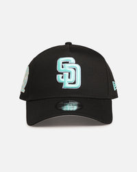 New Era San Diego Padres 'Black Aqua' 9FORTY A-Frame Snapback Black/Aqua