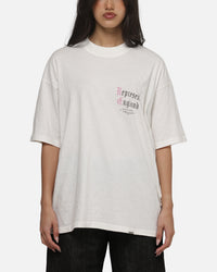 Represent Private Members T-Shirt Flat White