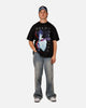 73Studio X Solo Leveling Solo Leveling Vintage T-Shirt Black Acidwash