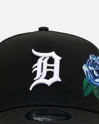 New Era Detroit Tigers 'Blue Rose' 9FORTY A-Frame Snapback Black/Blue