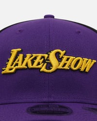 New Era Los Angeles Lakers 'NBA City Edition 2024' 9SEVENTY Snapback Purple