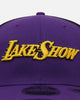 New Era Los Angeles Lakers 'NBA City Edition 2024' 9SEVENTY Snapback Purple