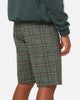 Carre Avenue Jorts Green Plaid
