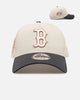 New Era Boston Red Sox 'Smooth' 9FORTY A-Frame Snapback Stone