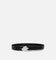 Loiter x Sonic Leather Belt Black