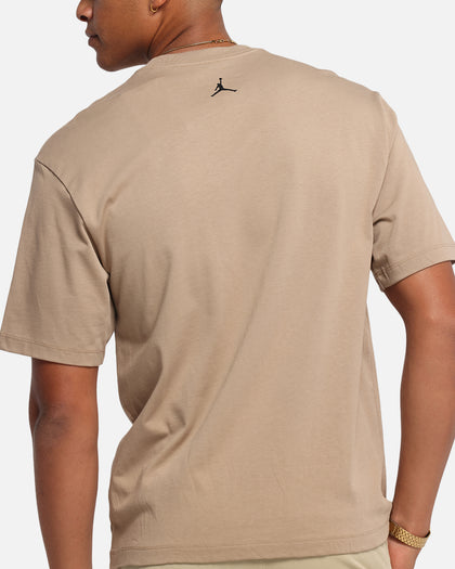 Jordan Brand Sneaker Patch Crewneck T-Shirt Desert Camo/Black