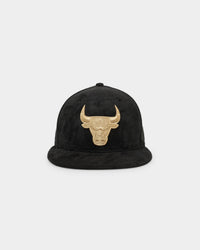 New Era Chicago Bulls 'Black Tan Suede' 59FIFTY Fitted Black/Tan