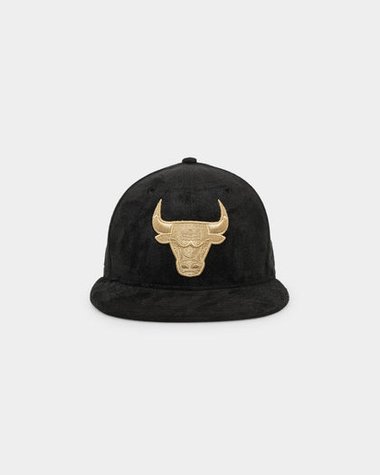 New Era Chicago Bulls 'Black Tan Suede' 59FIFTY Fitted Black/Tan