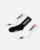 S Double S Cube Mid Block Socks 3 Pack Assorted