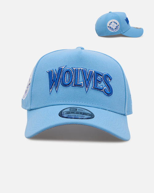 New Era Minnesota Timberwolves 'Sky Blue' 9FORTY A-Frame Snapback Sky Blue
