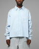 Loiter Pearl Button Up Shirt Blue Stripe