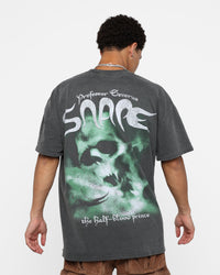 73Studio X Harry Potter Snape Heavyweight Vintage T-Shirt Black Wash
