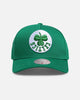 Mitchell & Ness Boston Celtics 'Upside Down Logo' Pro Pinch Snapback Green