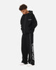 Carre Script Hoodie Black