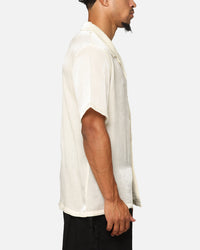 XXIII Diamond Button Up Shirt Off White